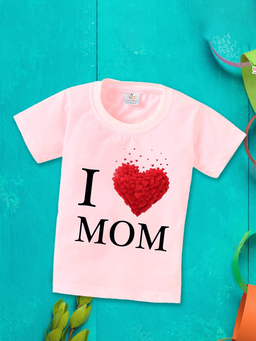 Babywish Kids Floral Printed Applique T-shirt-picture-10