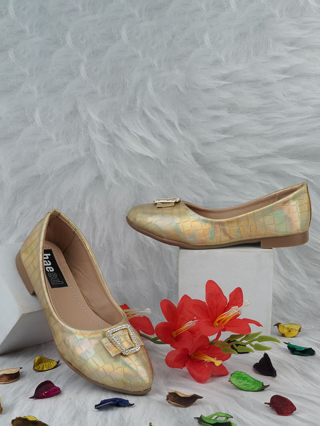 BAESD Girls Embellished Ballerinas-picture-38