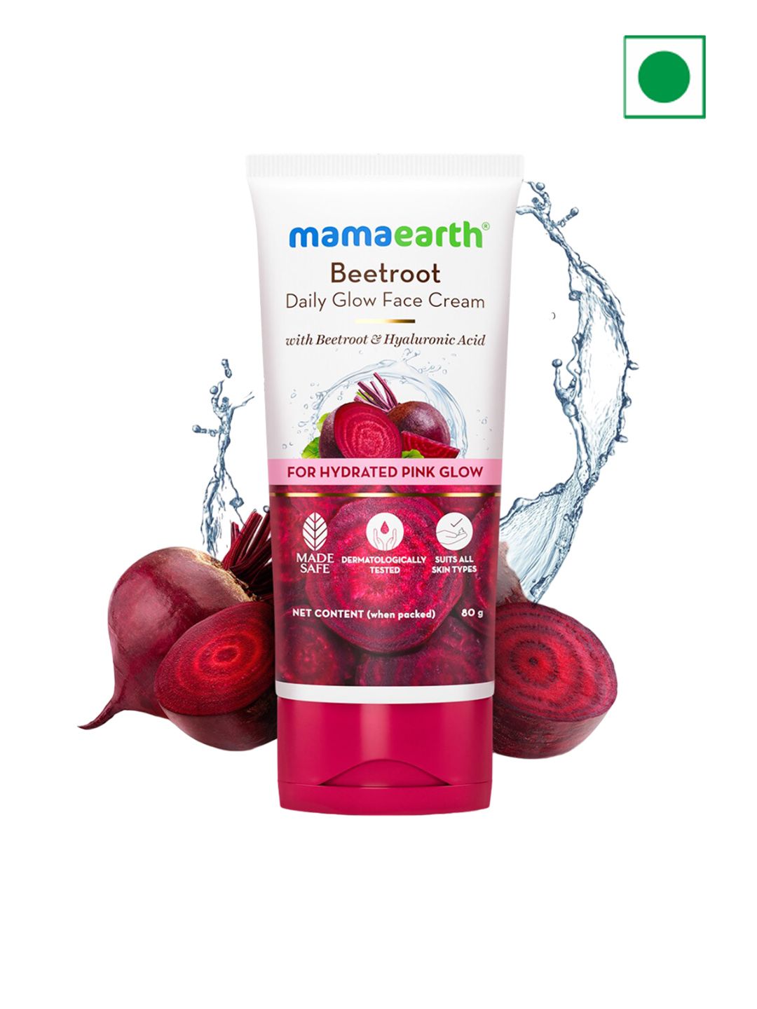 Mamaearth Beetroot Daily Glow Face Cream With Beetroot & Hyaluronic Acid - 80g-picture-35