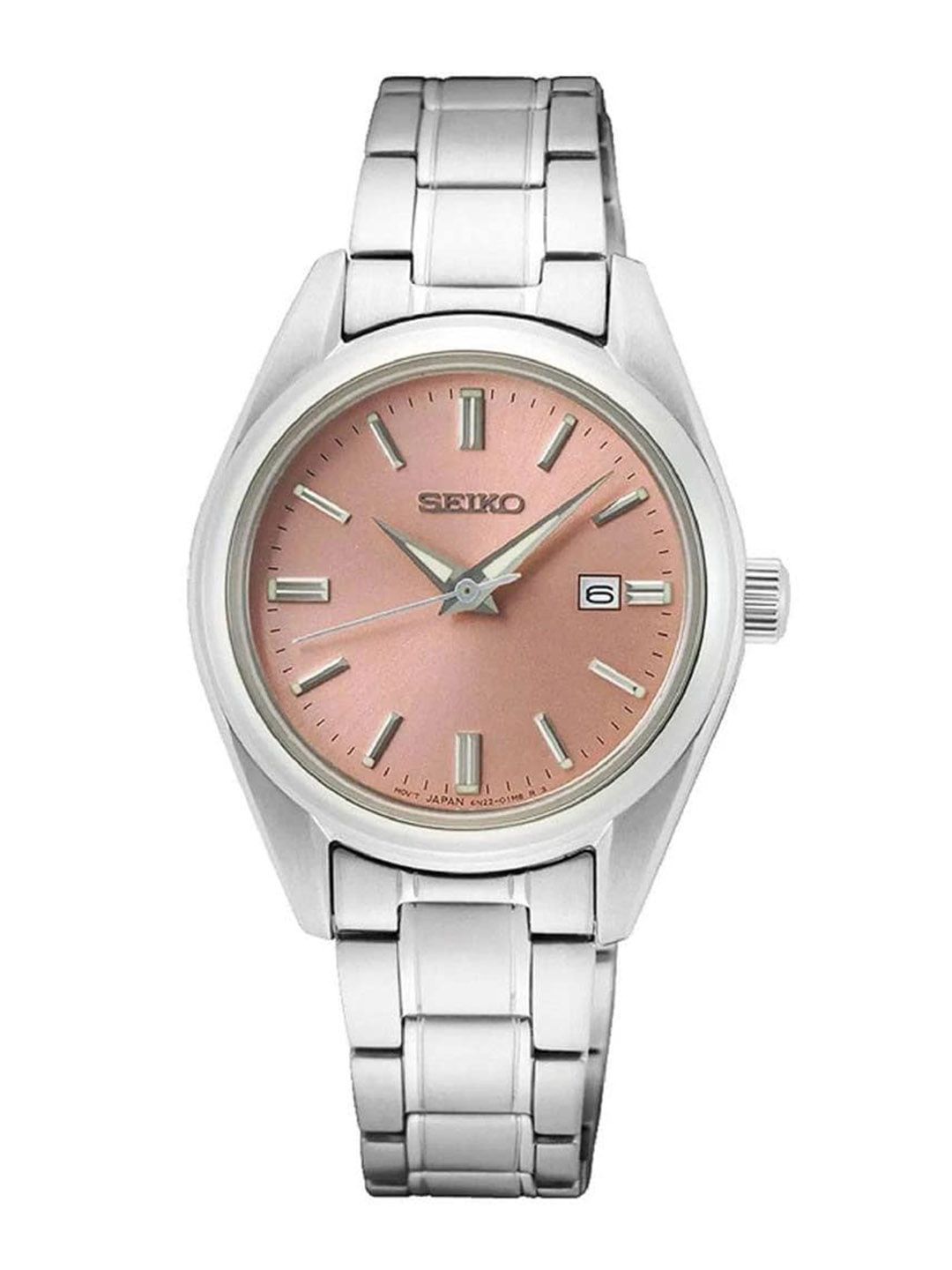 SEIKO Women Stainless Steel Bracelet Style Straps Analogue Motion Powered Watch SUR529P1-picture-20