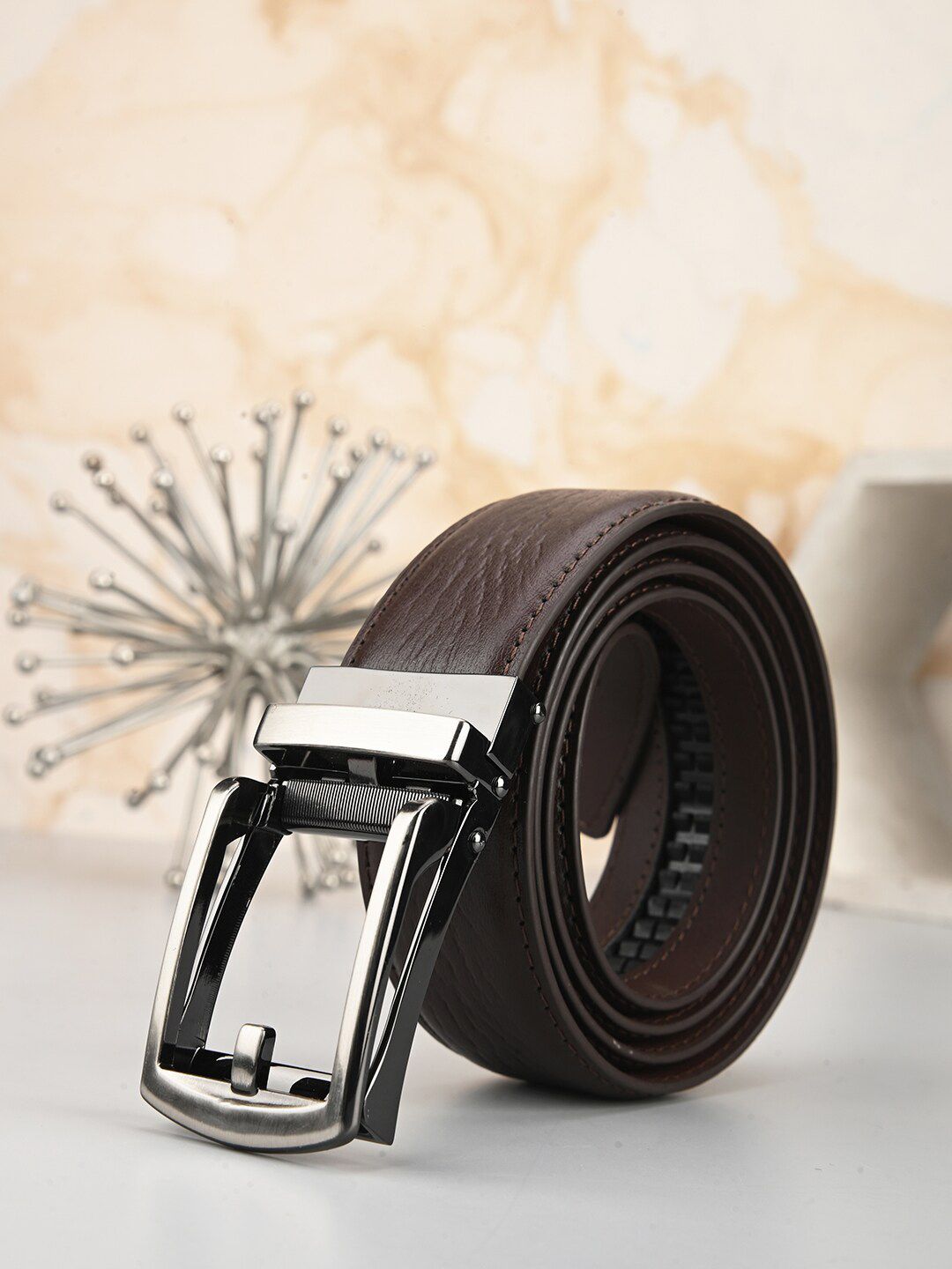 BuckleUp Men Textured Belt-picture-10