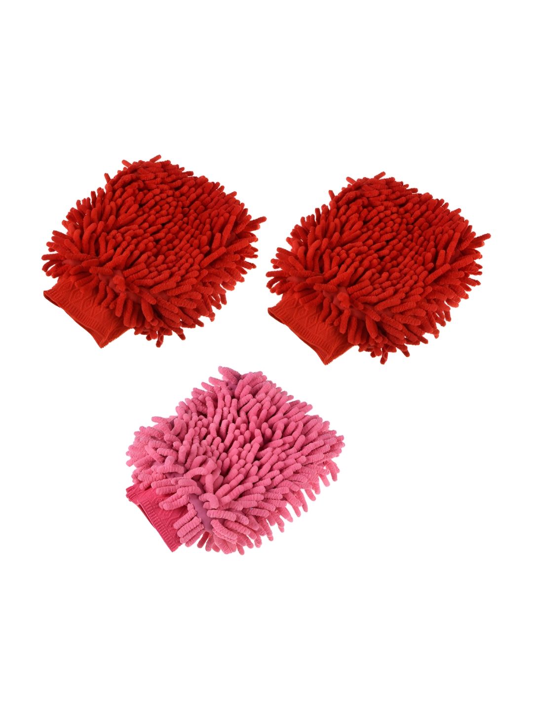 Kuber Industries 3-Pcs Pink & Red 50 GSM Cleaning Gloves-picture-25