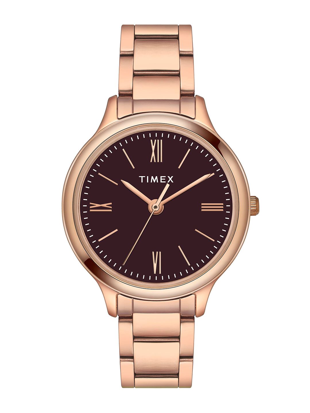 Timex Women Textured Dial & Stainless Steel Straps Analogue Watch TWTL121SMU02-picture-34