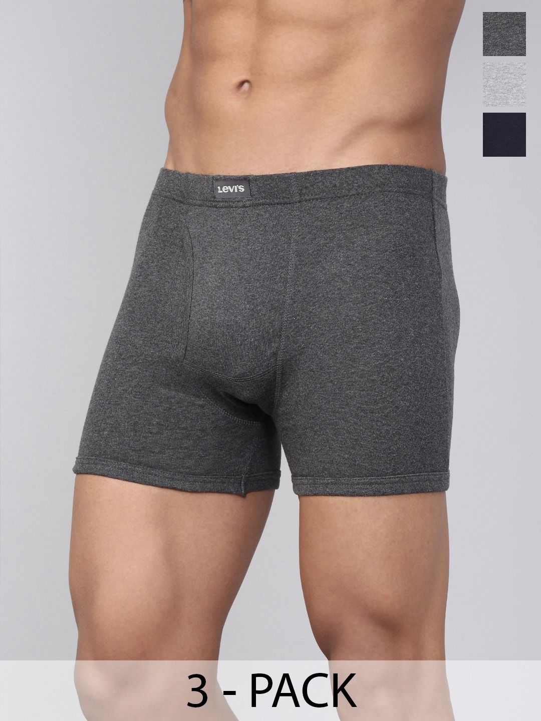 Levis Pack Of 3 Mid-Rise Cotton Trunks 9261047-1-12032628-picture-30