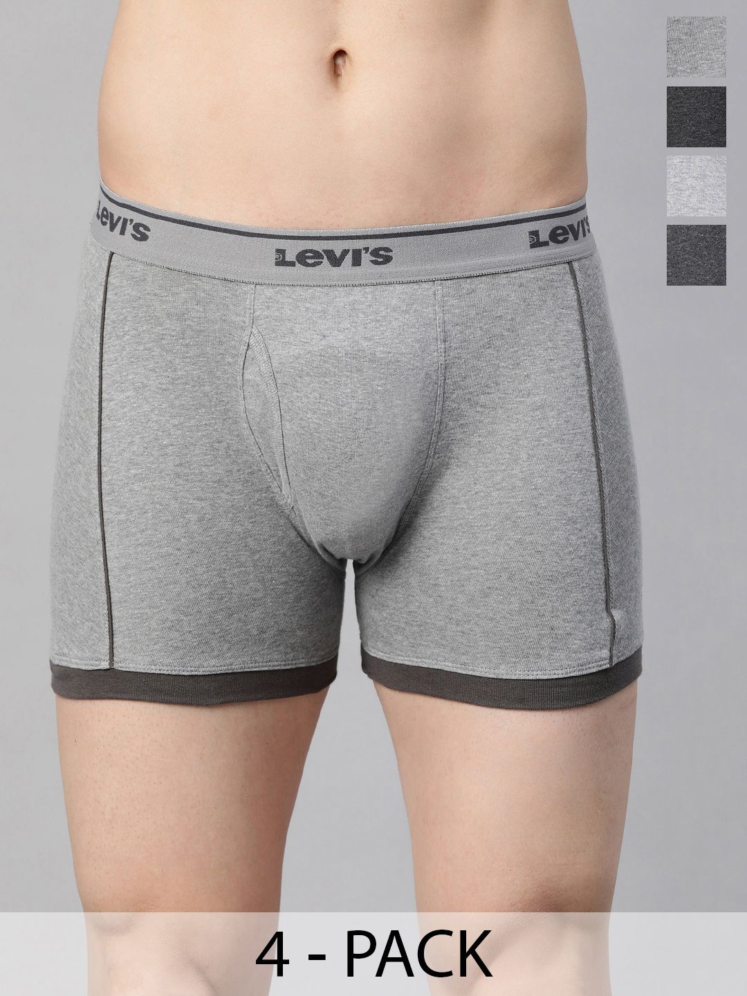 Levis Pack Of 4 Mid-Rise Cotton Trunks 14447640-1-9261047-picture-11