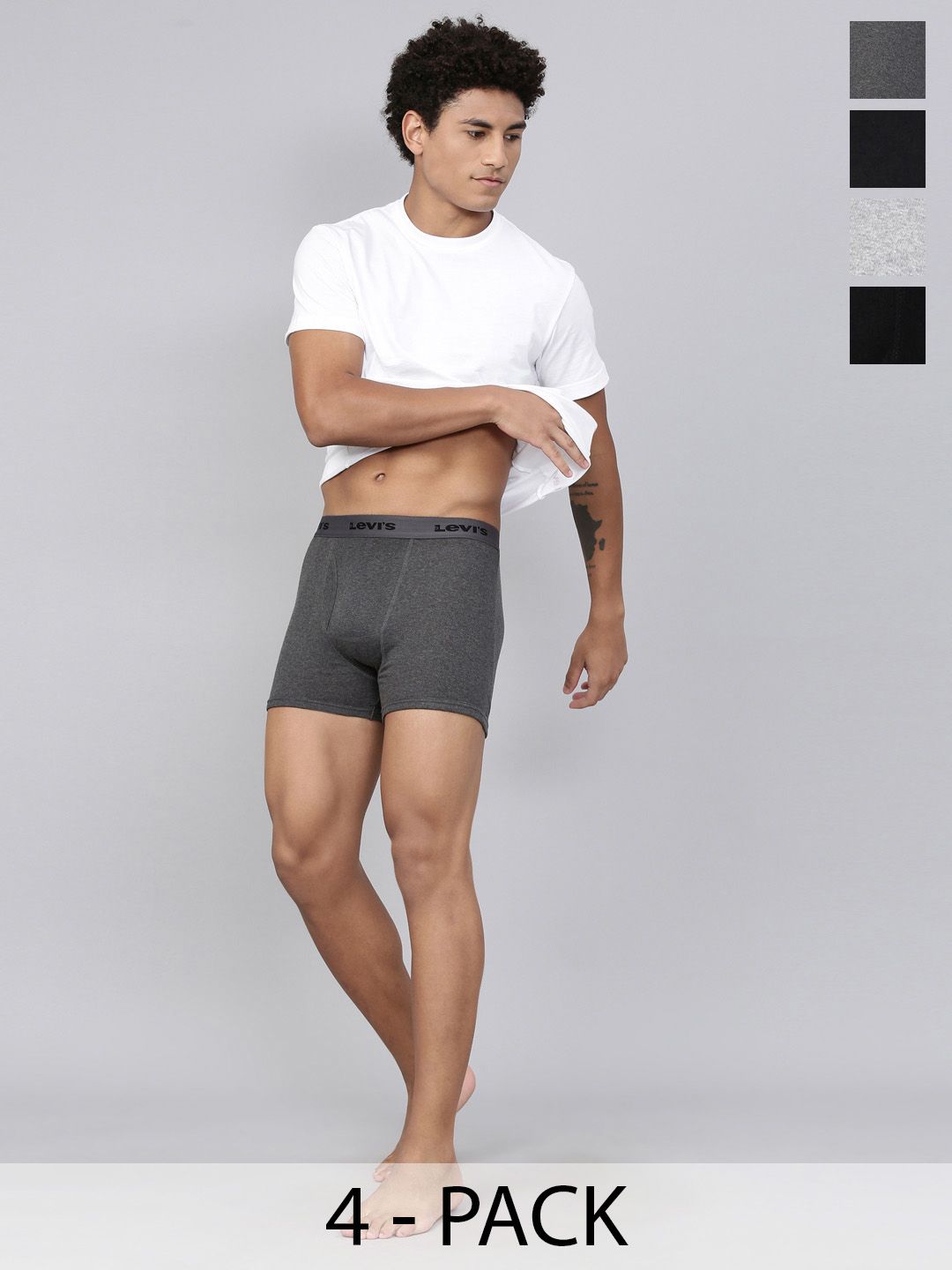 Levis Pack Of 4 Mid-Rise Cotton Trunks 9261119-1-12032658-picture-14