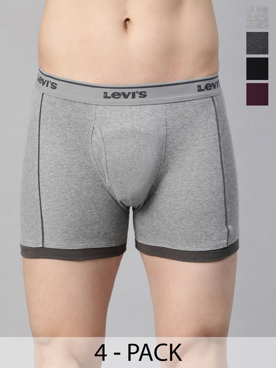 Levis Pack Of 4 Mid-Rise Cotton Trunks 9261165-1-14447640-1-picture-33