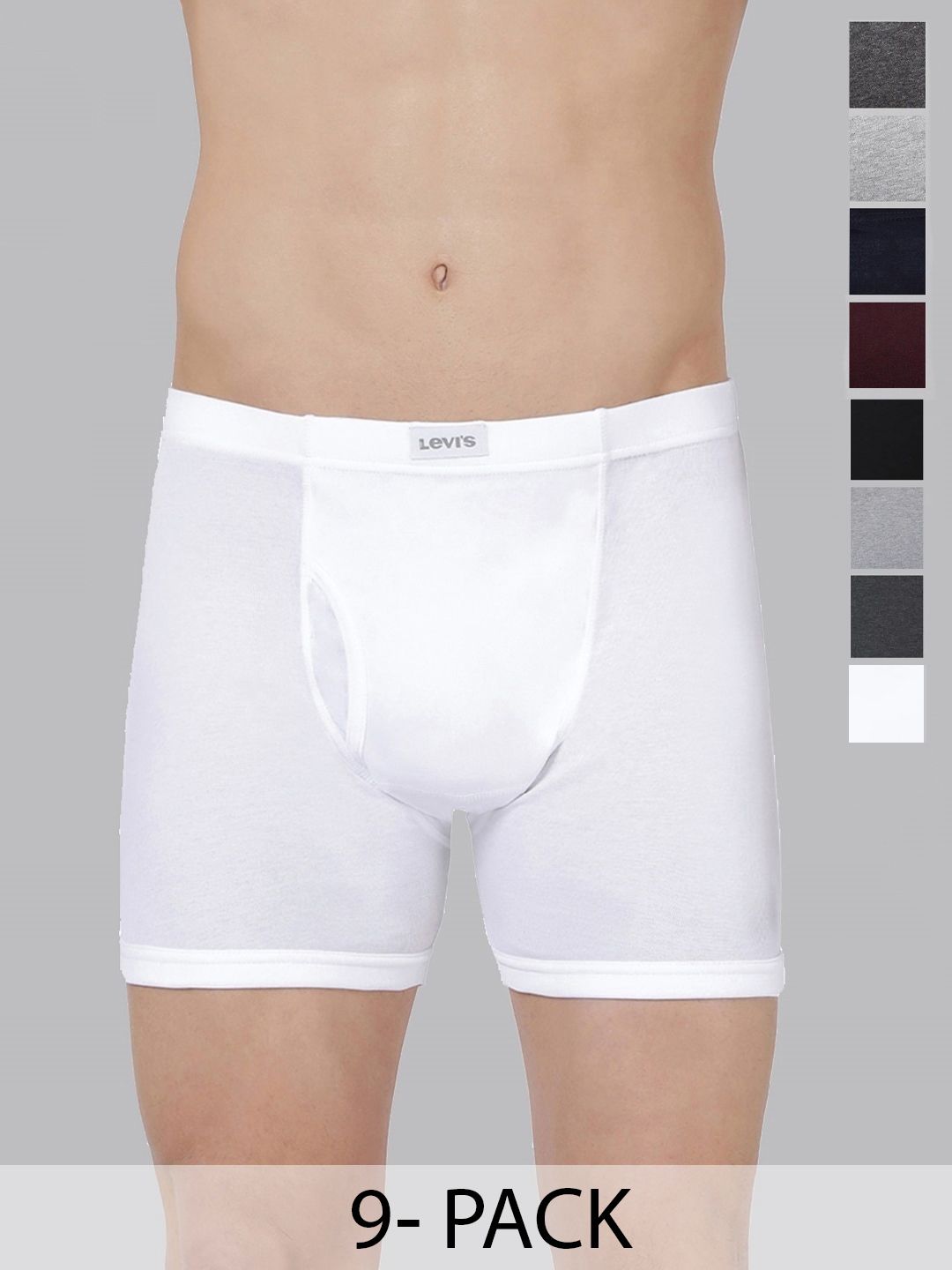 Levis Pack Of 9 Assorted Cotton Trunks-picture-16
