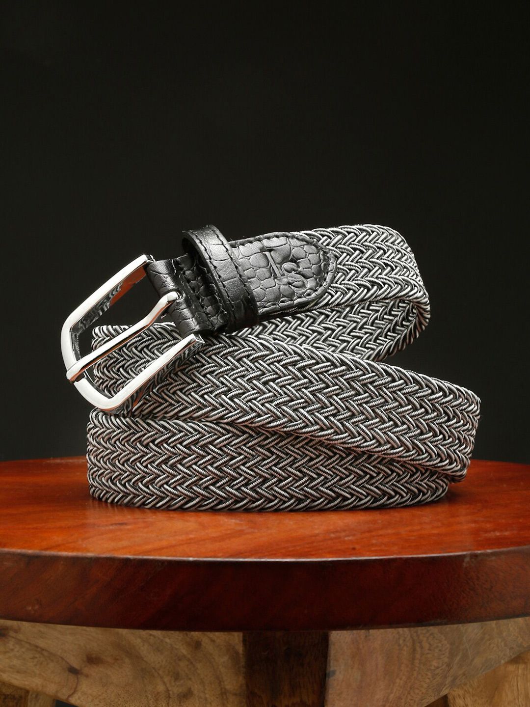 LOUIS STITCH Men Braided Stretchable Belt-picture-50