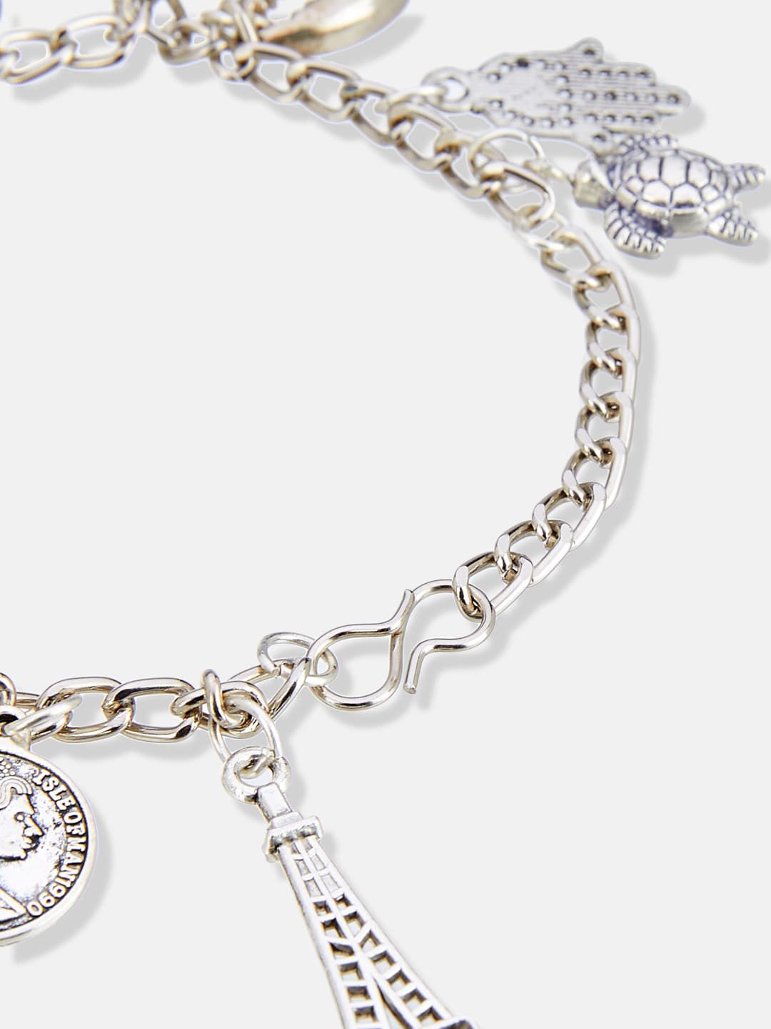 ATIBELLE German Silver Silver-Plated Jewellery Set