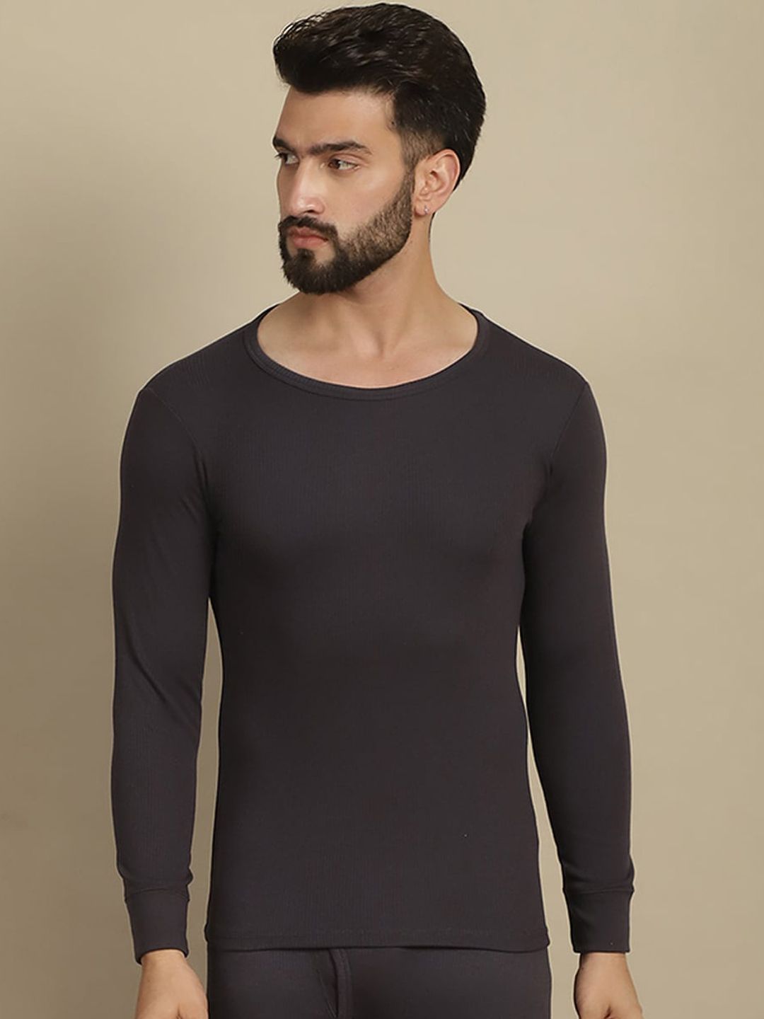 Aerowarm Round Neck Long Sleeves Thermal Top-image-28