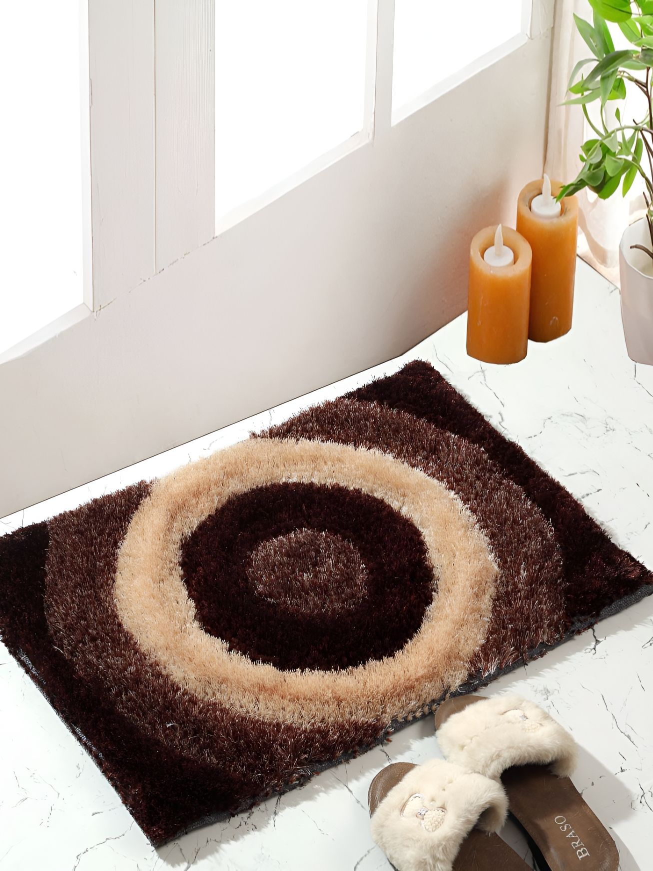 Shopgallery Beige Anti-skid Doormat-picture-0