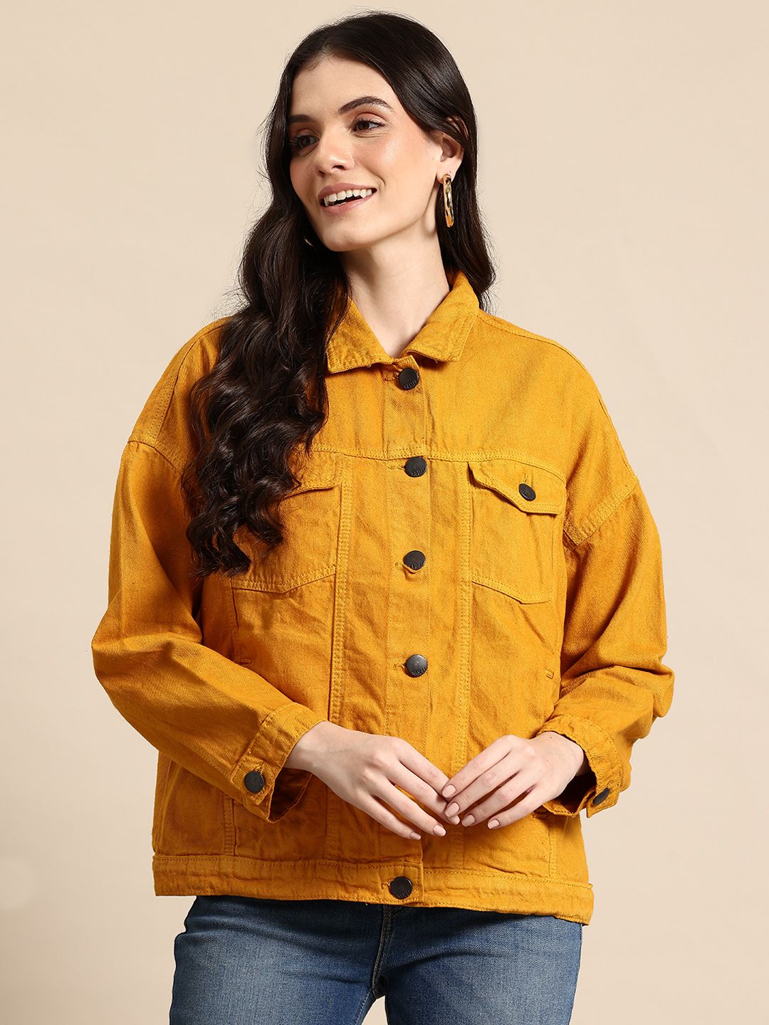 Mast & Harbour Pure Cotton Tailored Jacket