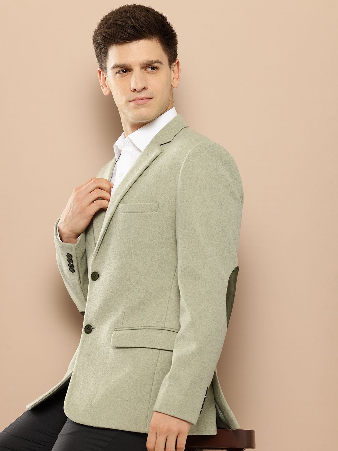 INVICTUS Single-Breasted Slim Fit Blazer-picture-25