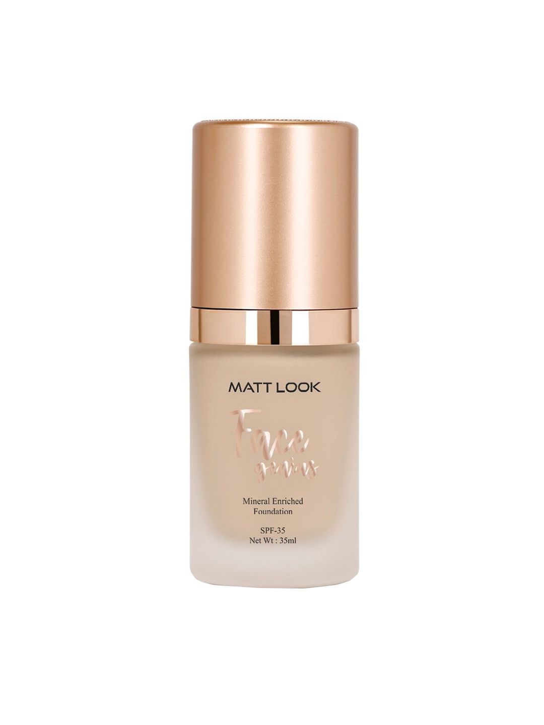 MATTLOOK Face Genius Mineral Foundation SPF35 - 35 ml - Golden Beige-image-32