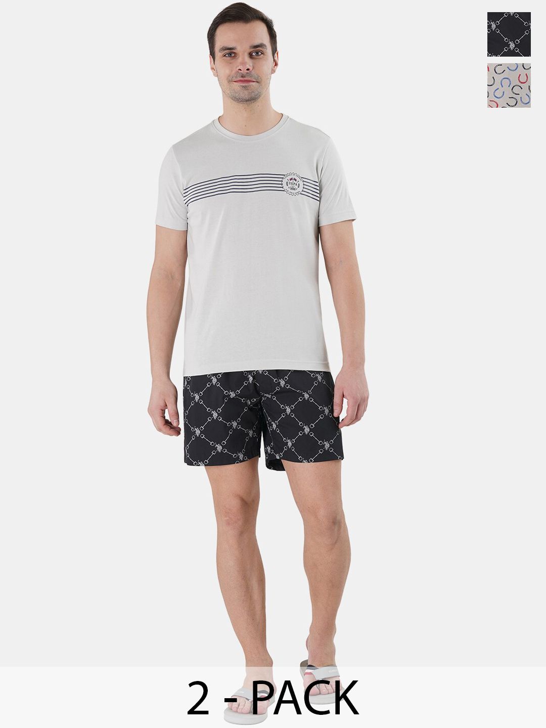 U.S. Polo Assn. Pack Of 2 Printed Pure Cotton Boxers 22596642-1-22596652-1-picture-47