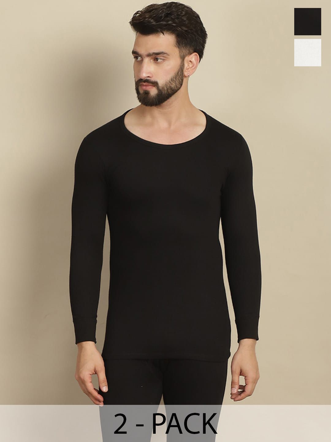 Aerowarm Pack Of 2 Round Neck Long Sleeves Thermal T-shirt-picture-37