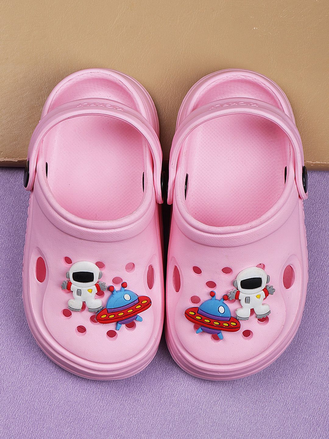 PASSION PETALS Girls Self Design Clogs-picture-39