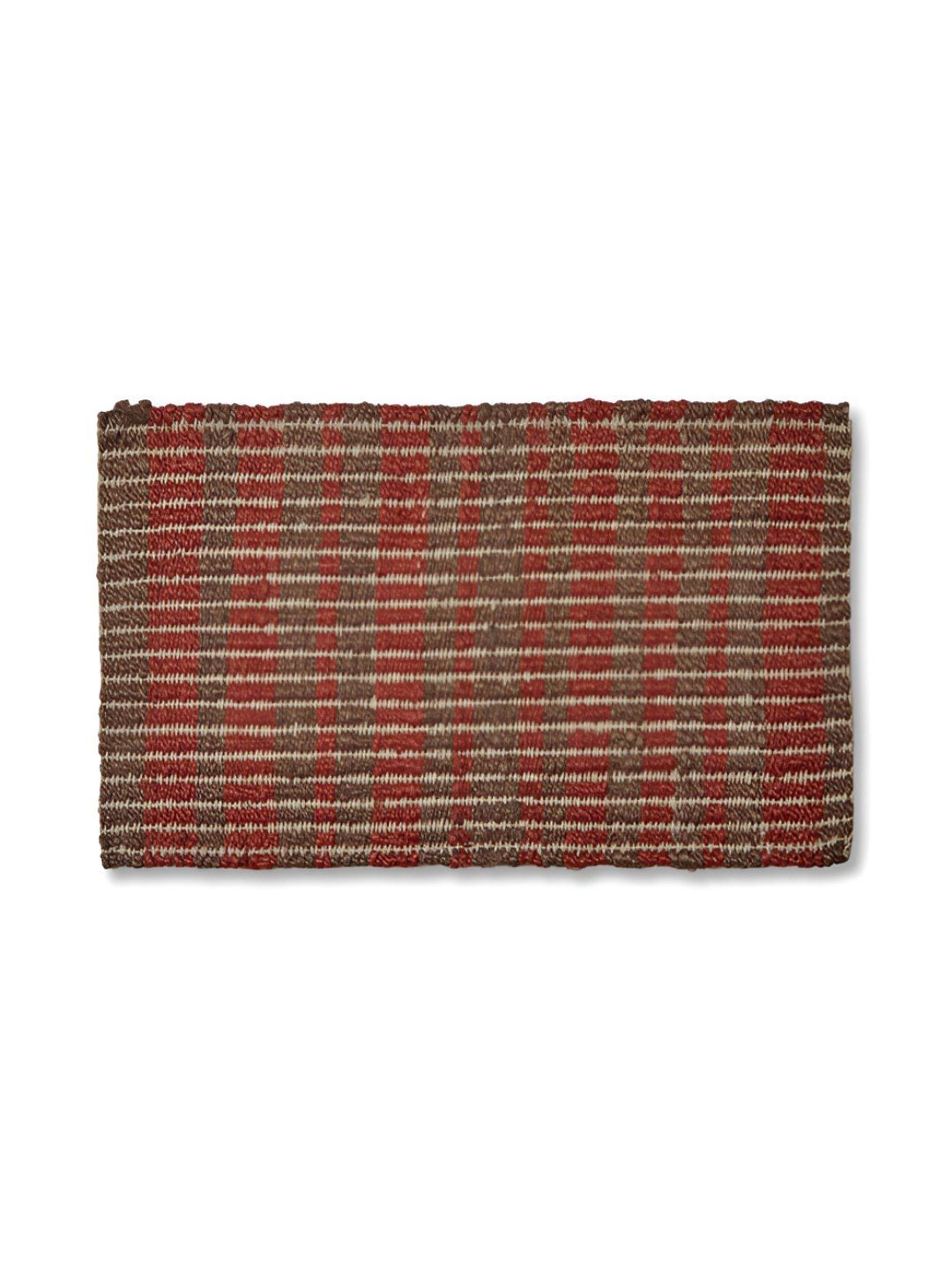 Fabindia Rust Woven-Design Floor Mat-picture-51