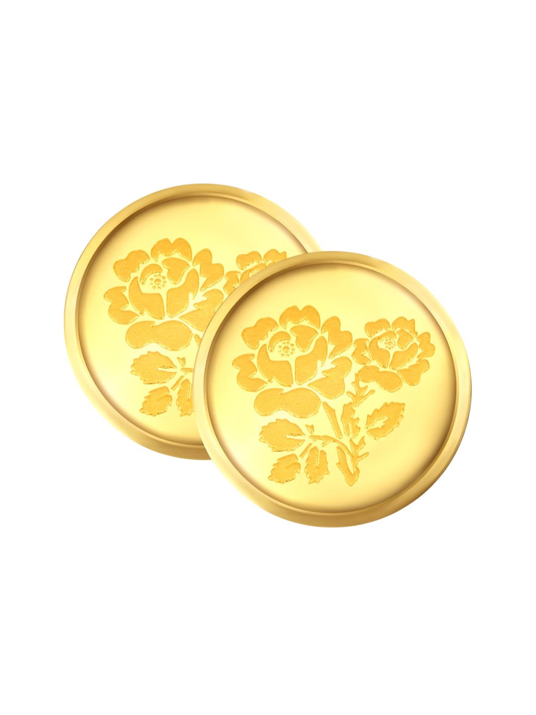 BHIMA 24K 999 Purity Flower Coin Combo 2g+2g-picture-40
