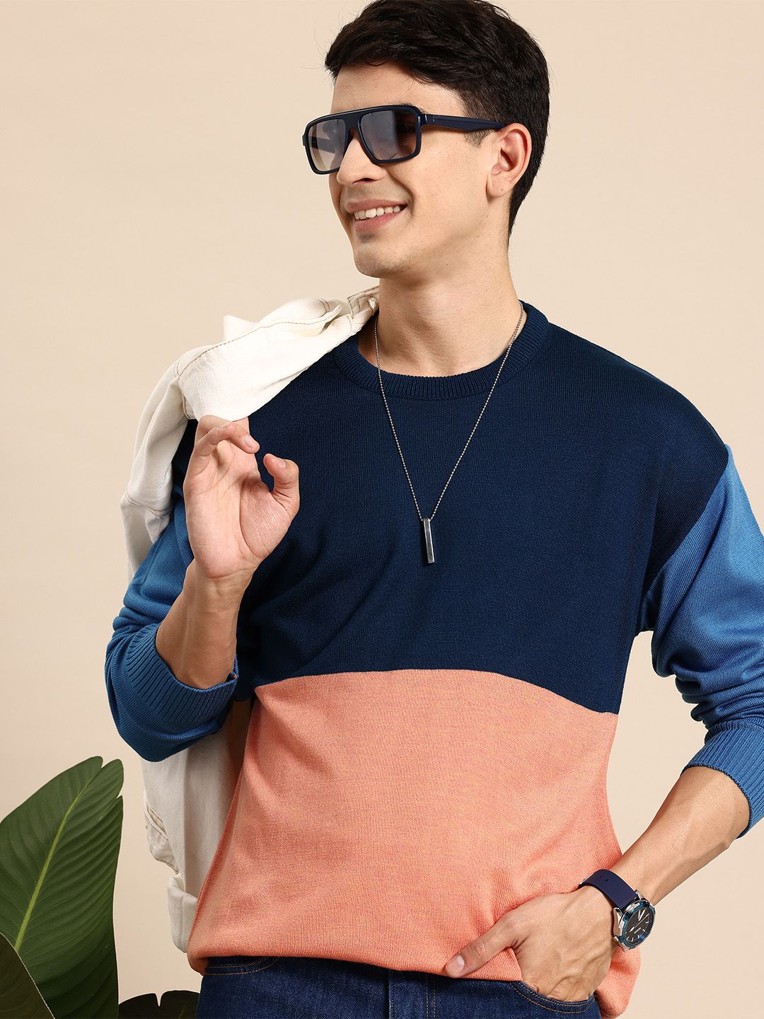 Mast & Harbour Colourblocked Pullover-picture-23