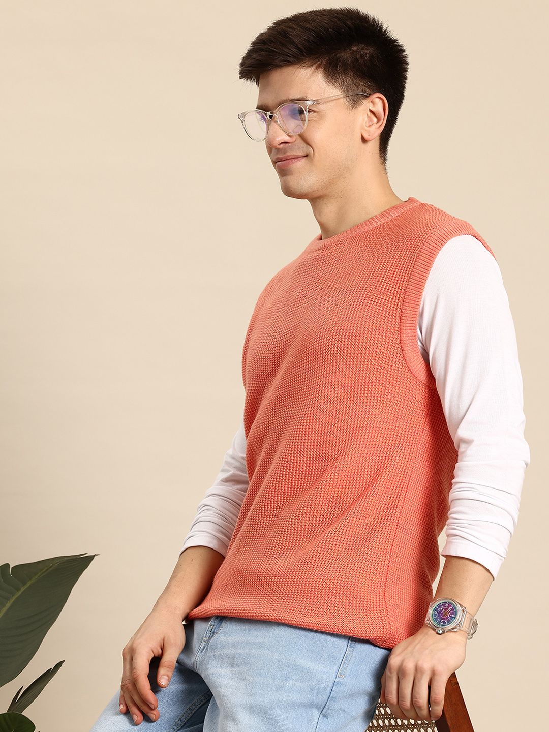Mast & Harbour Self-Designed Sweater Vest-picture-23