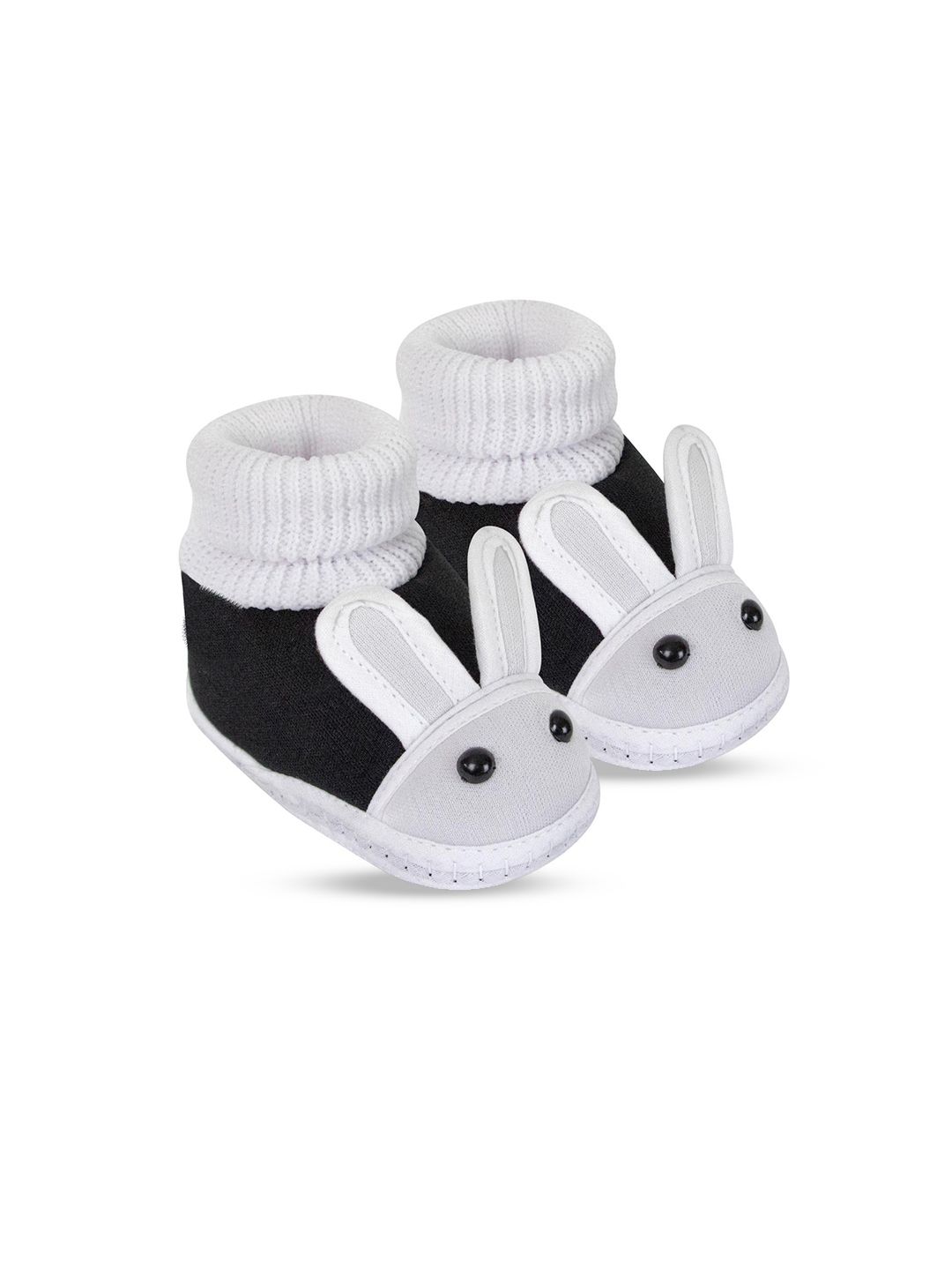 BAESD Kids Cotton Rabbit Face Slip On Booties-picture-22