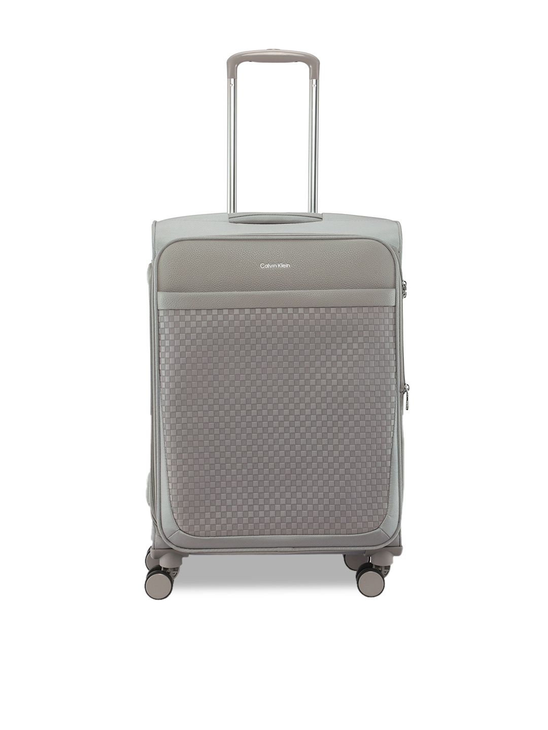 Calvin Klein Textured Soft-Sided Medium Check-In Trolley Bag-picture-11