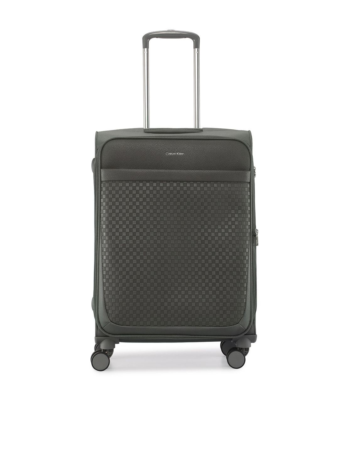 Calvin Klein Checki- In Soft-Sided Medium Trolley Bag 60.96 cm-image-6