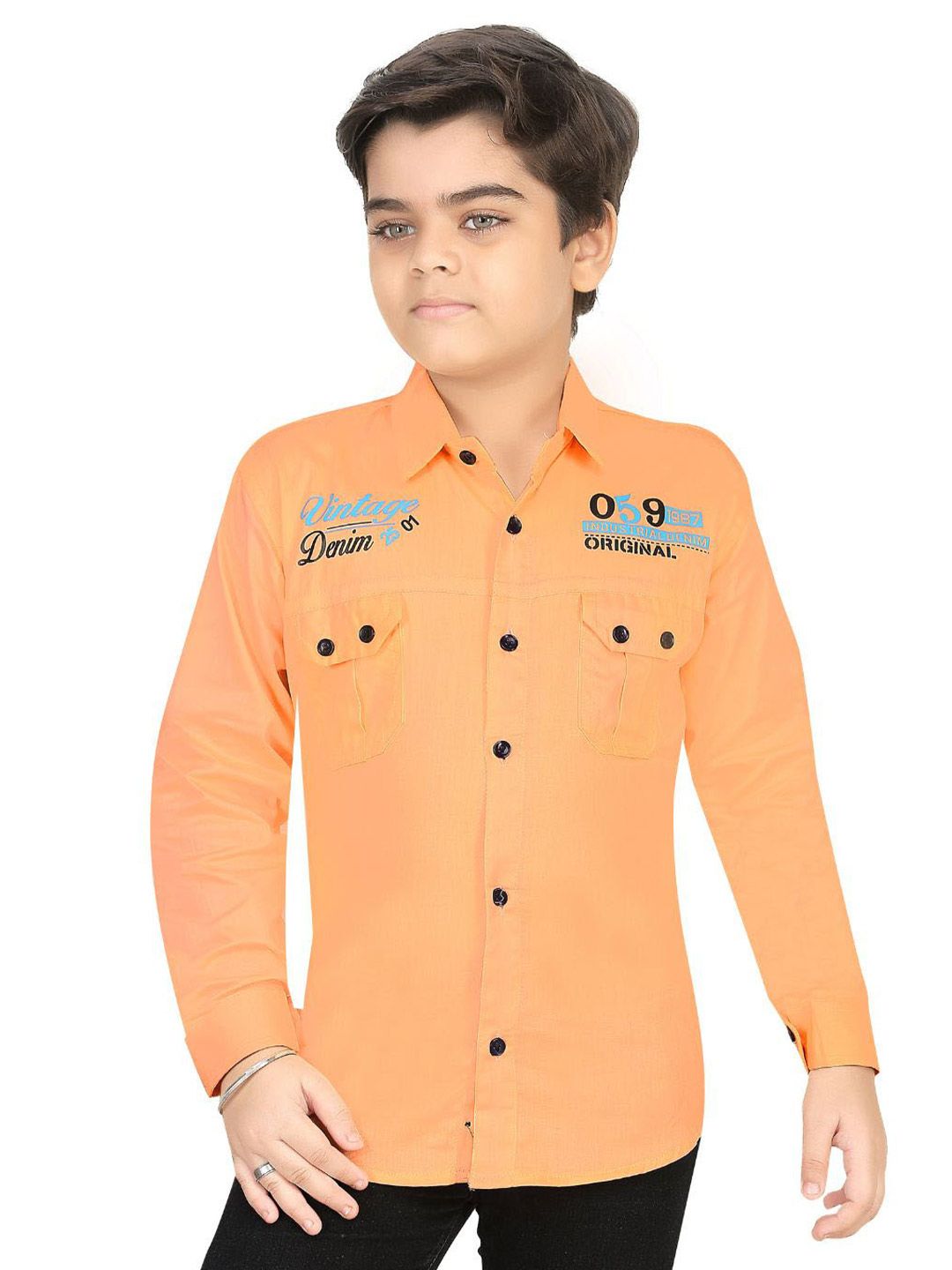 BAESD Boys Modern Opaque Casual Shirt-picture-21