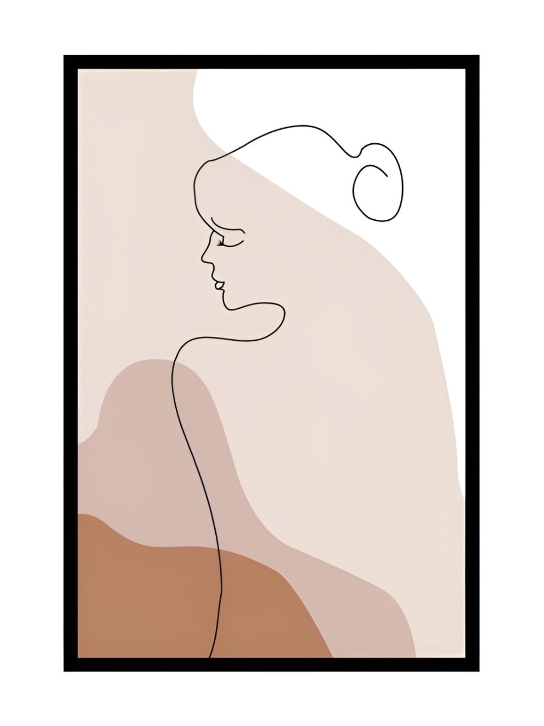 AbhiKalpya Art Studio-Get a vibe Beige & Brown Wooden Wall Painting-picture-31