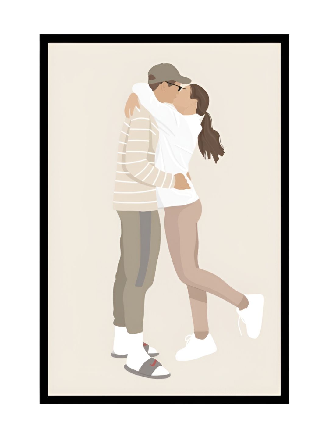 AbhiKalpya Art Studio-Get a vibe White & Cream-Coloured Wooden Wall Painting-picture-23