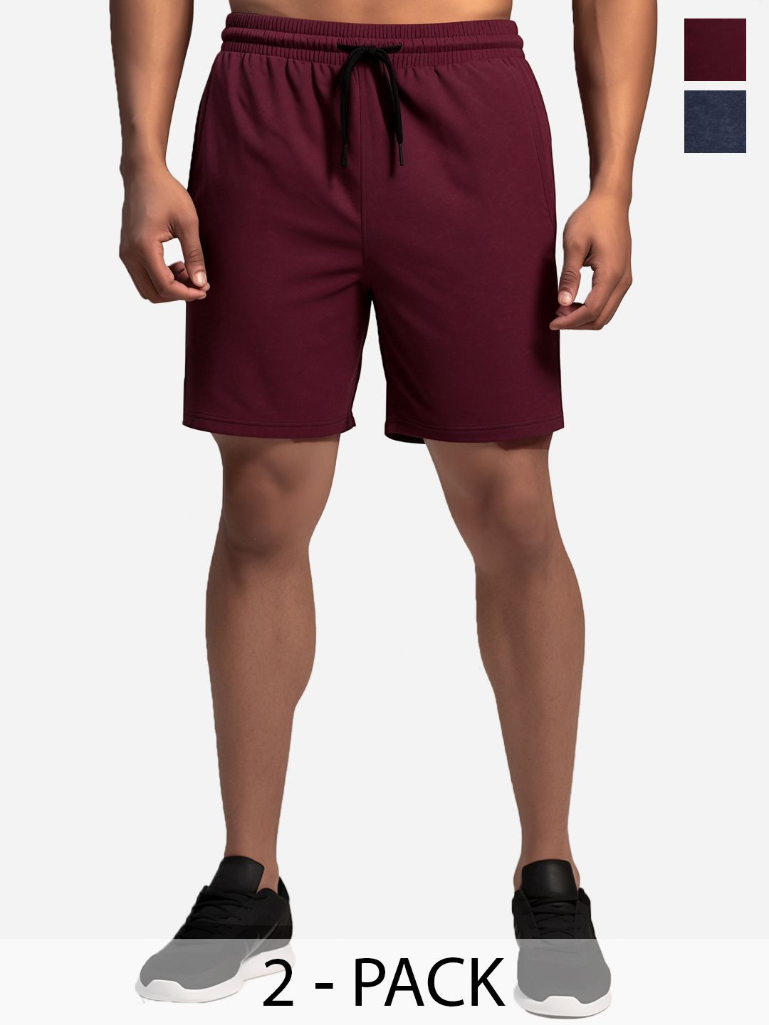 FFLIRTYGO Men Pack Of 2 Outdoor Cotton Sports Shorts-picture-26