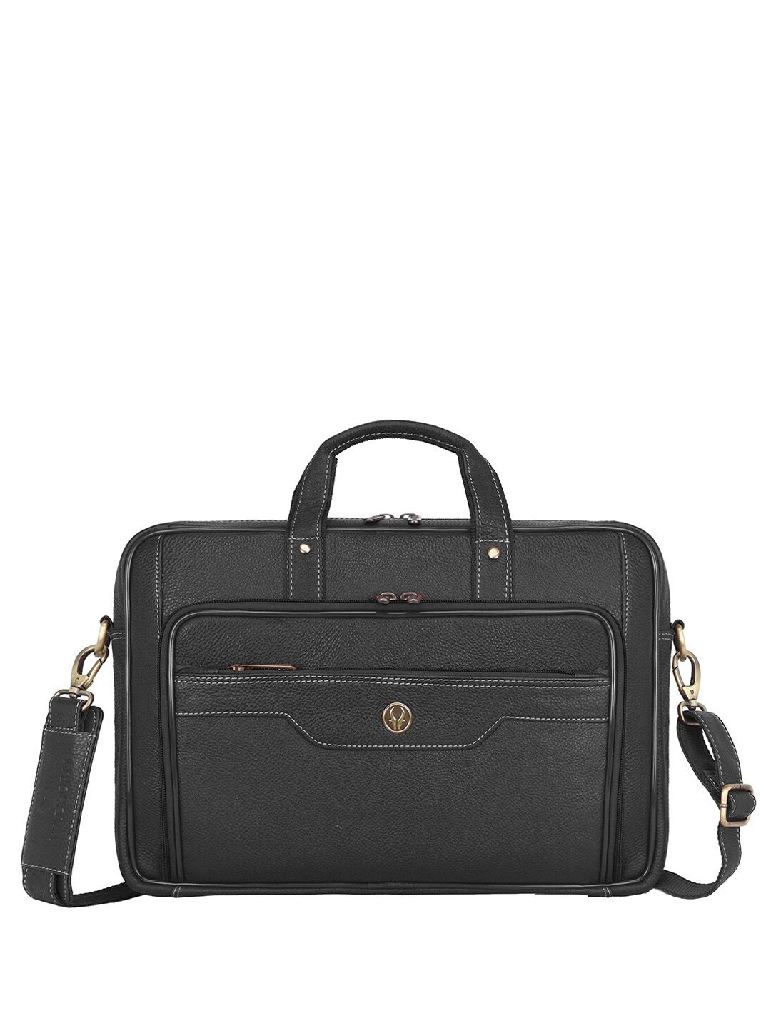 WildHorn Textured Leather Laptop Bag-picture-26