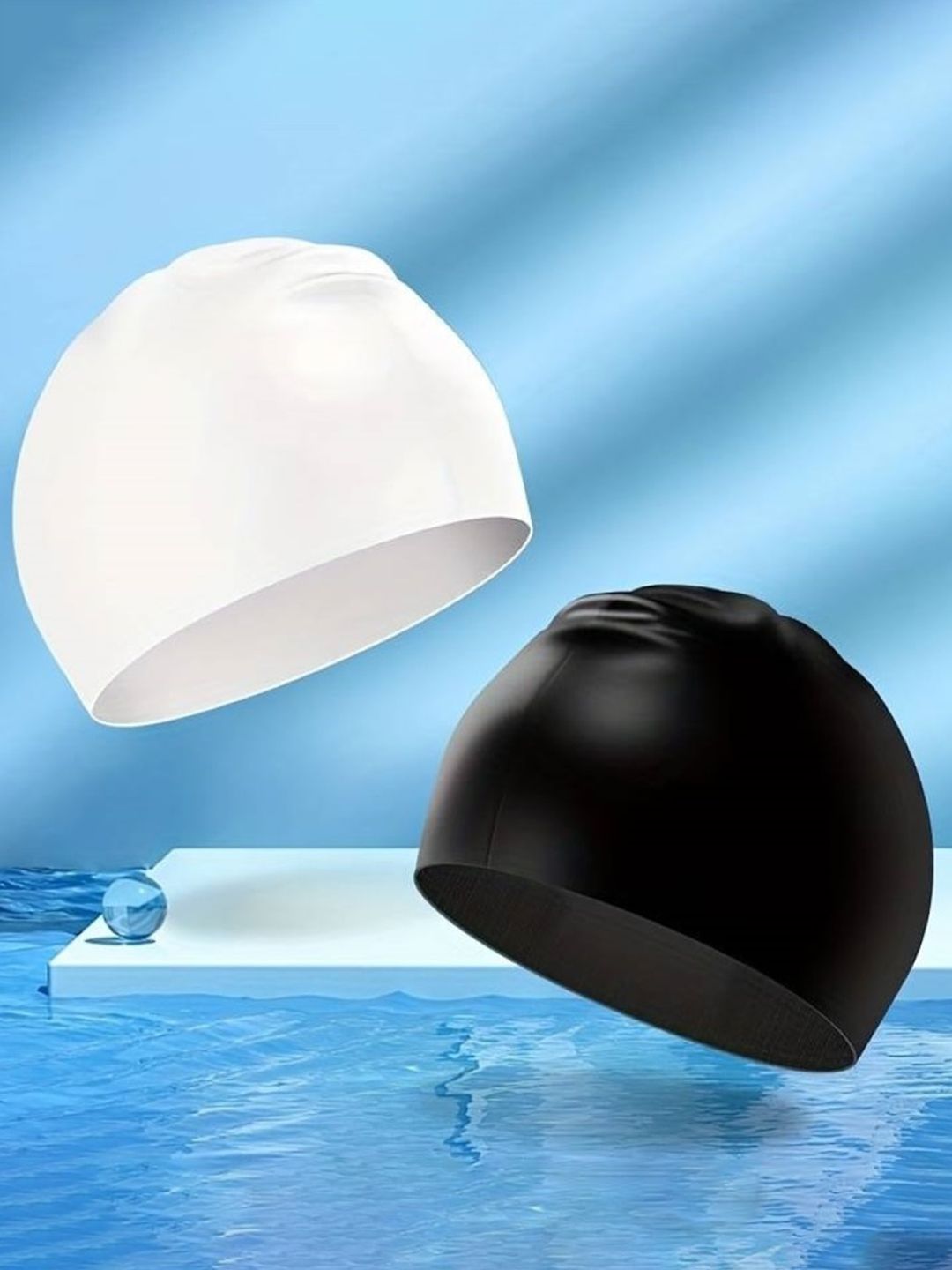 EL REGALO Unisex Pack Of 2 Swimming Cap-picture-28