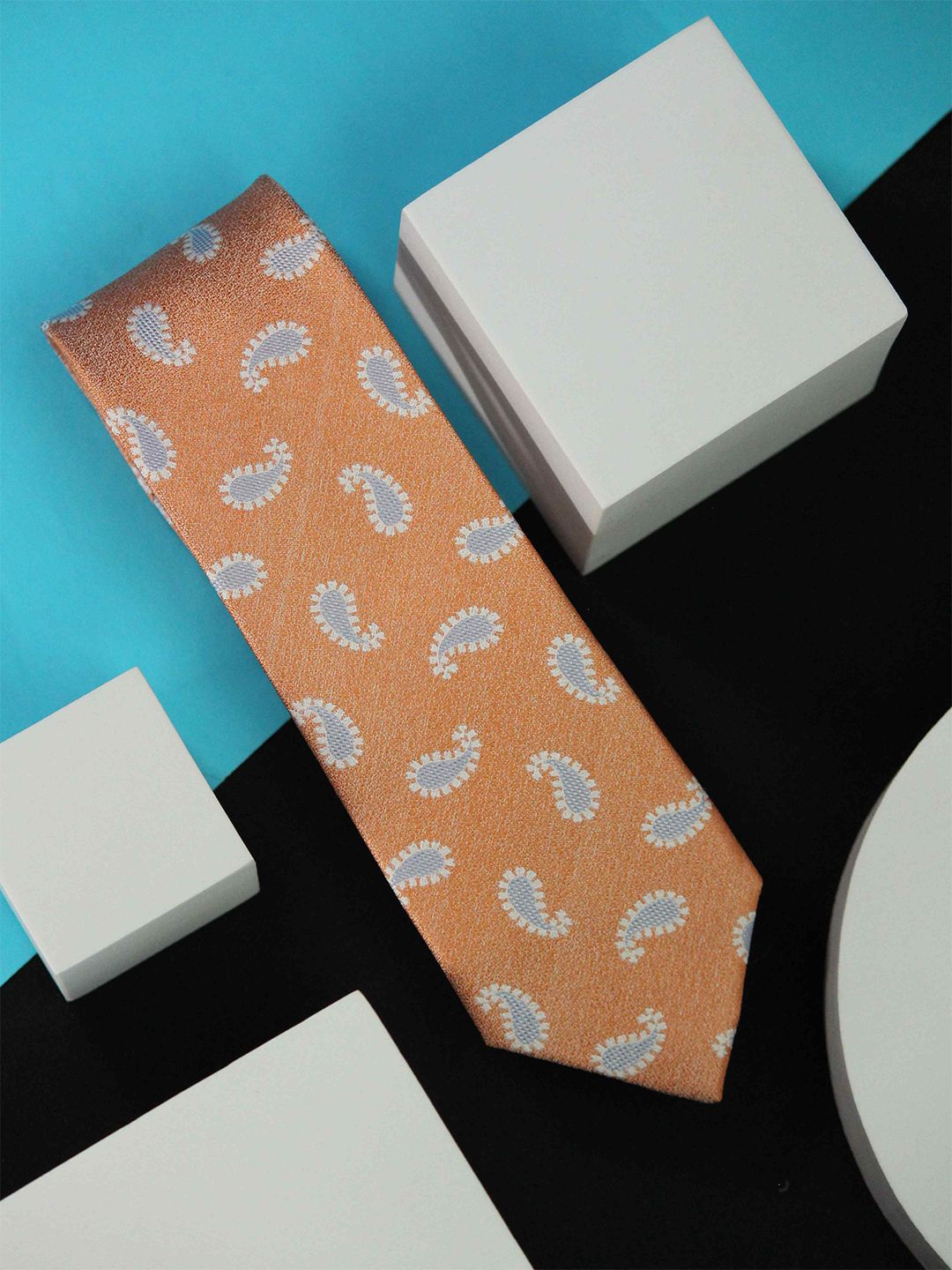 Tossido Men Woven Design Broad Tie-picture-17