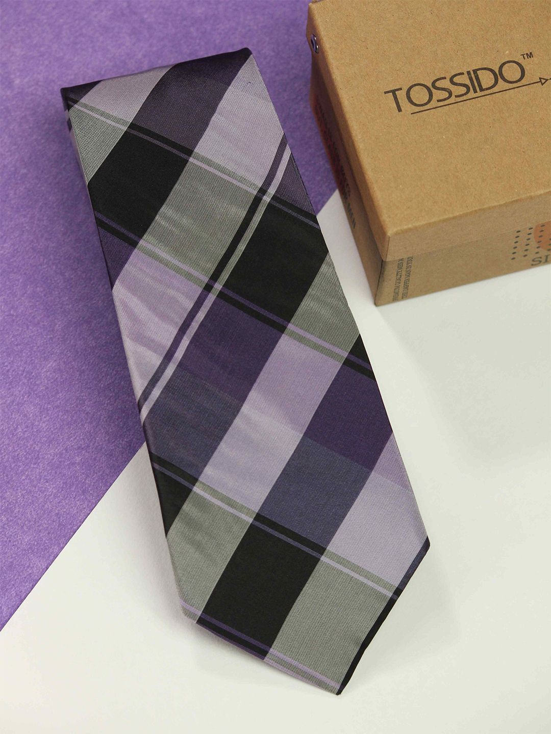 Tossido Men Woven Design Broad Tie-picture-15