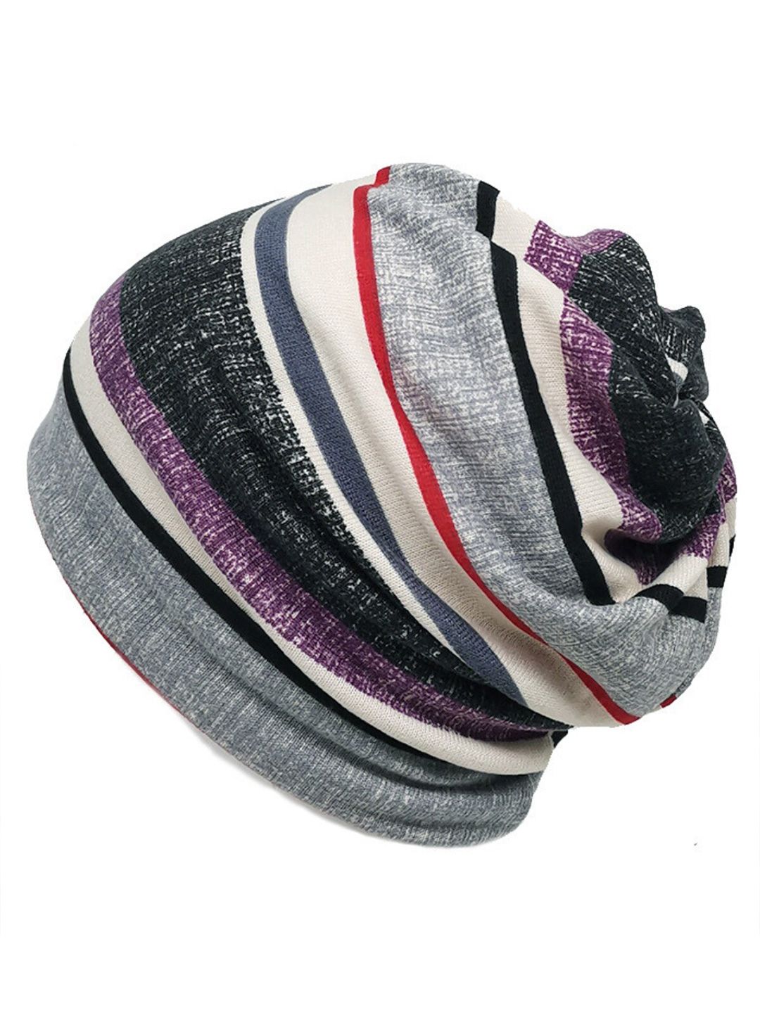 YOUSTYLO Unisex Printed Soft Cotton Slouchy Beanie Cap