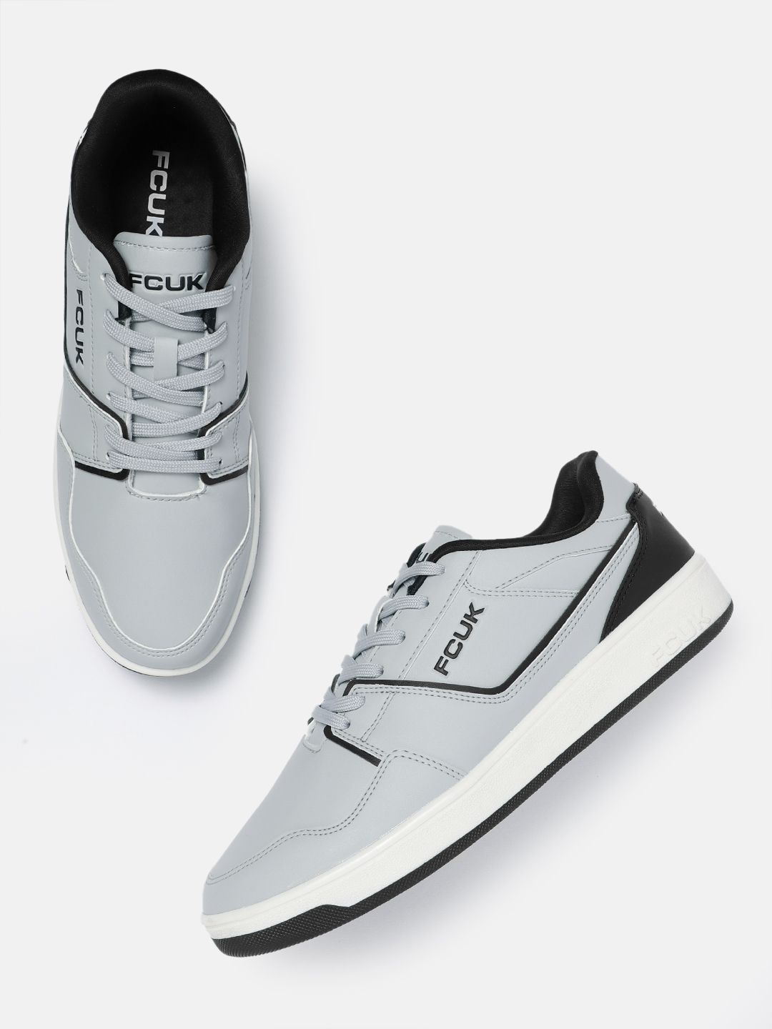 FCUK Men Men Woven Design Sneakers-picture-32