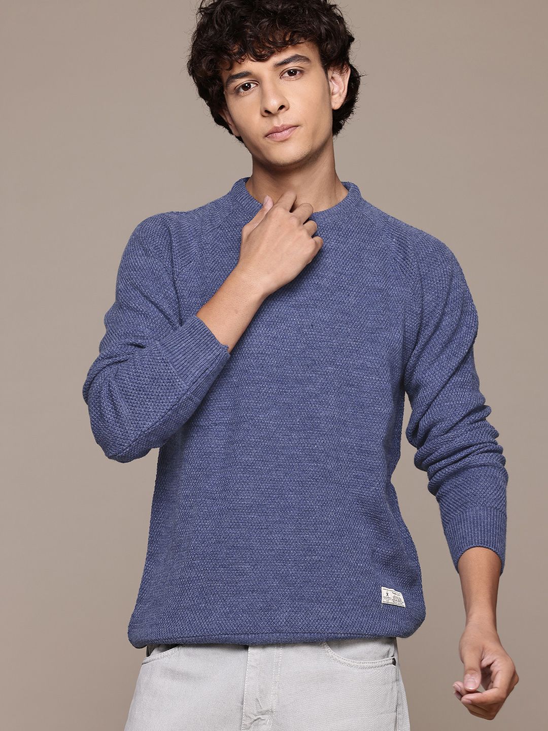 The Roadster Lifestyle Co. Men Acrylic Pullover-picture-23