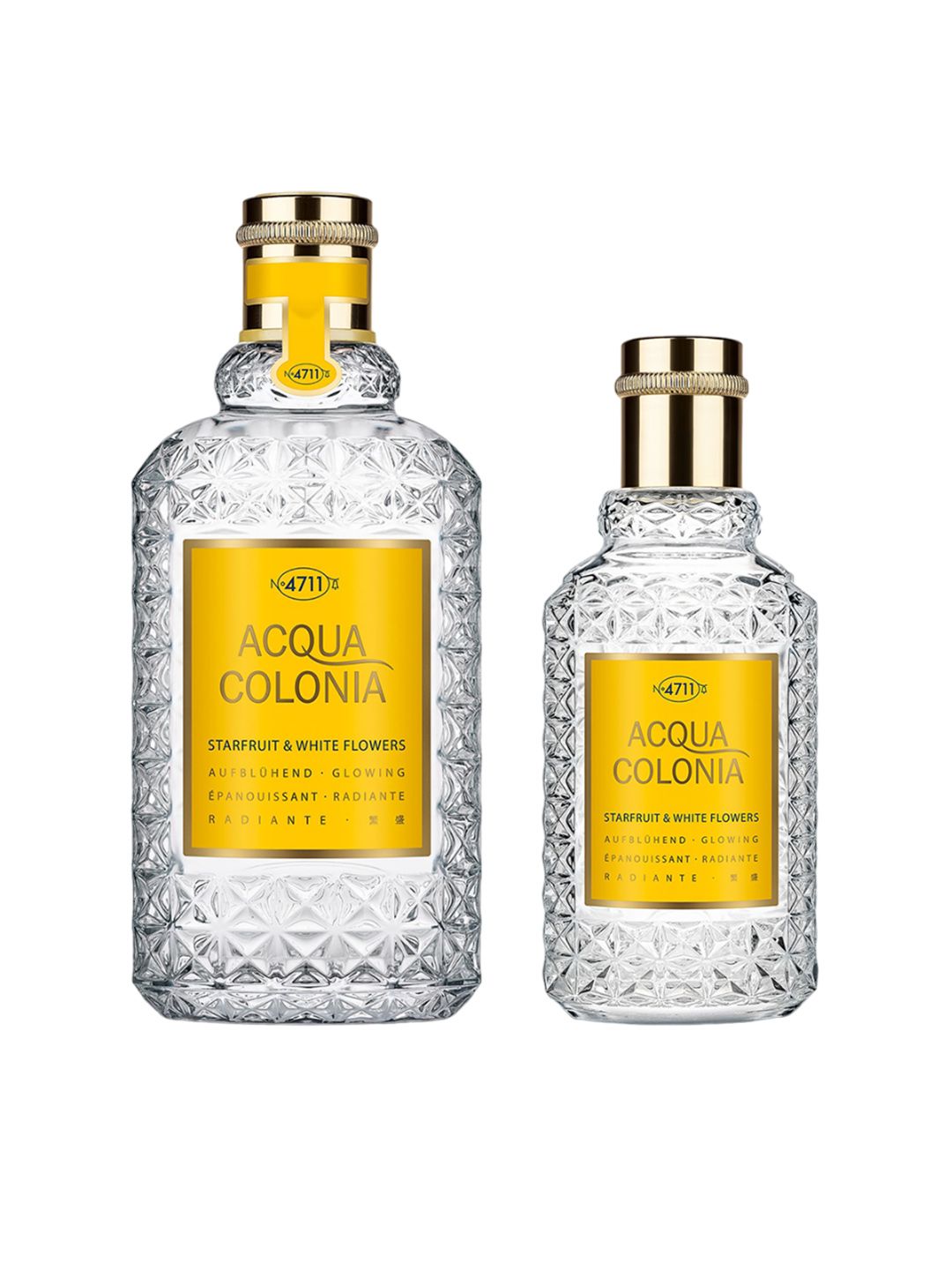 4711 Acqua Colonia Intense Set Of 2 Glowing Starfruit & White Flower EDC -170ml + 50ml-picture-19