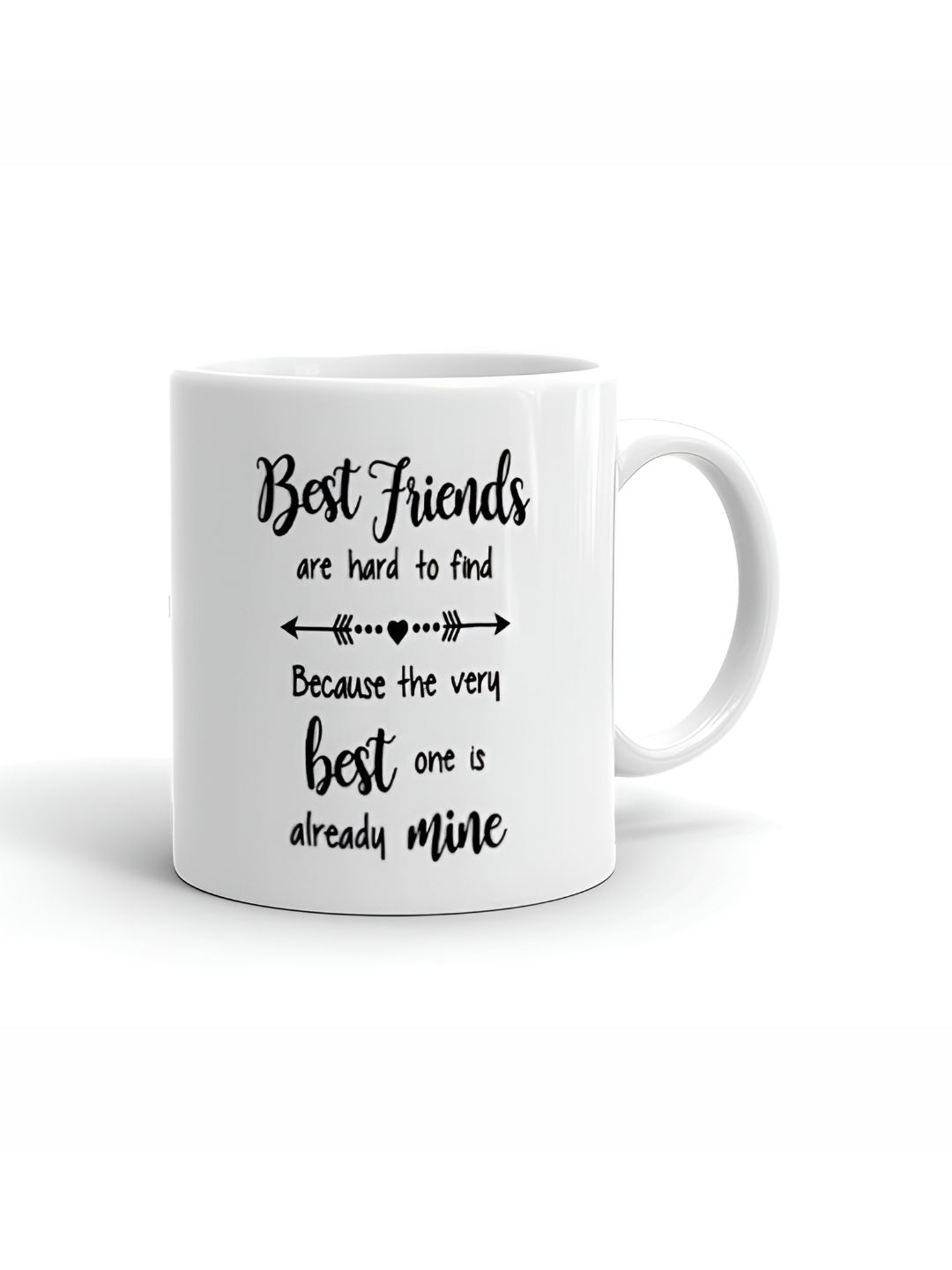 Khakee White & Black Text or Slogans Printed Glossy Microwave Safe Mugs 325ml-image-3