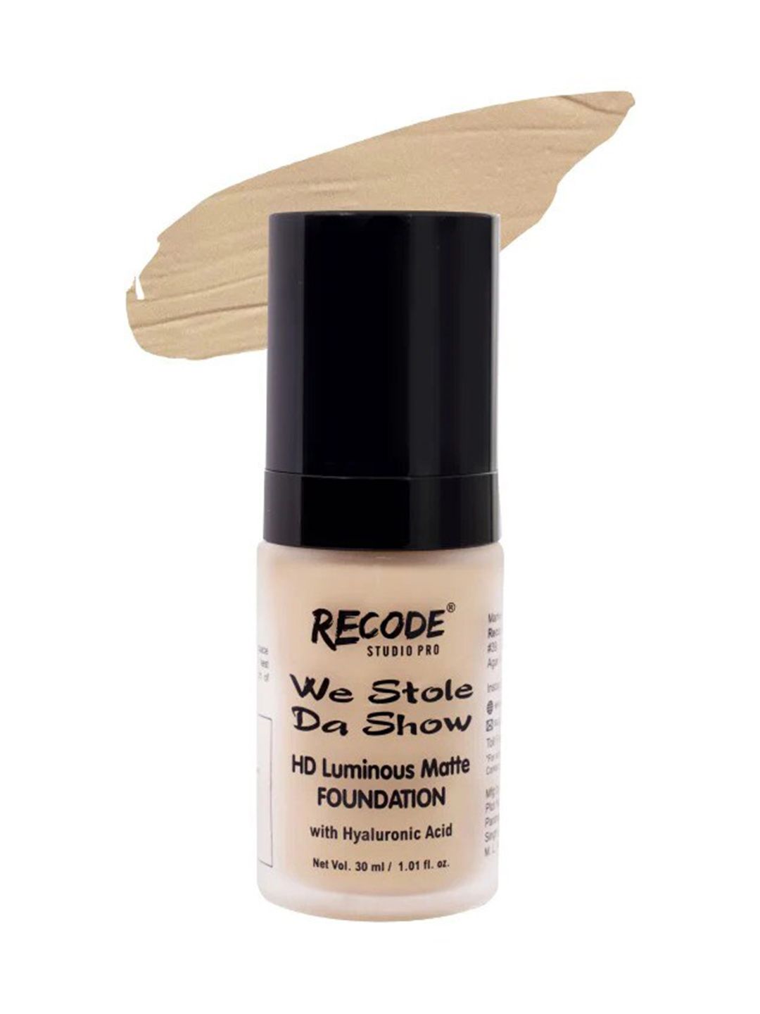 Recode We Stole Da Show HD Luminous Matte Foundation 30ml - INDIA 01-image-35