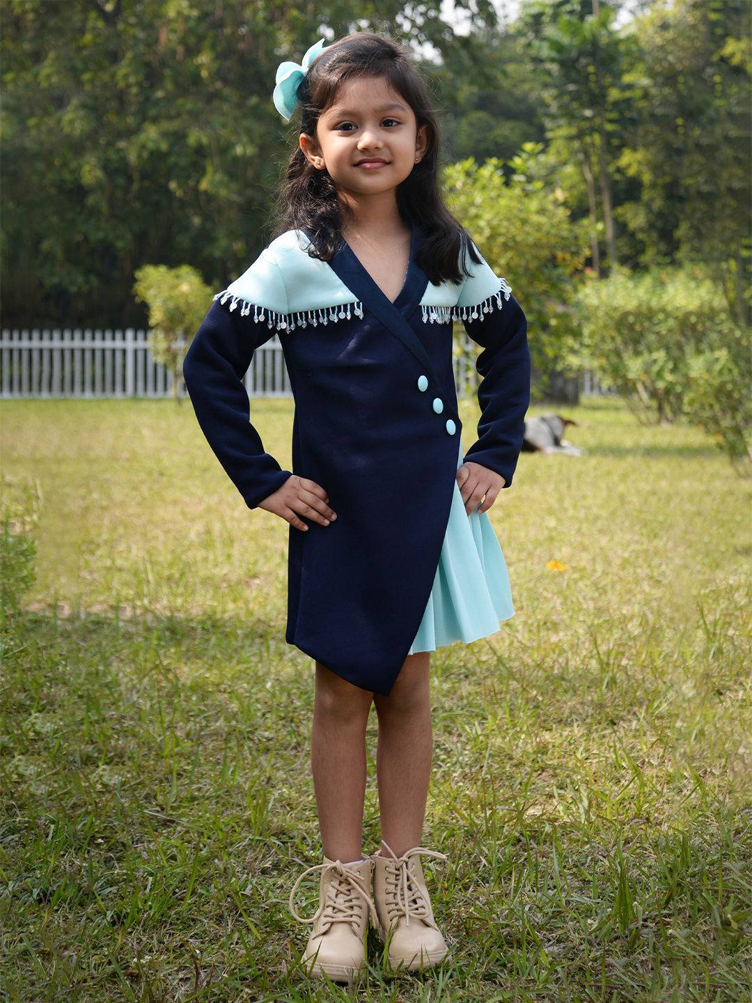 TOPLOVE Girls Scuba Sheath Dress-picture-18