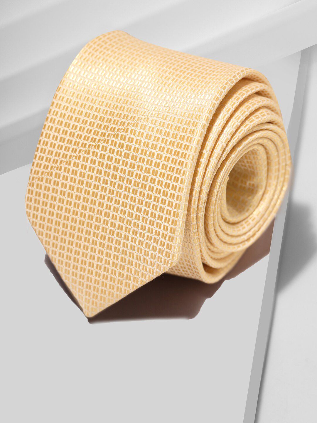 Louis Philippe Men Embroidered Broad Tie-picture-44