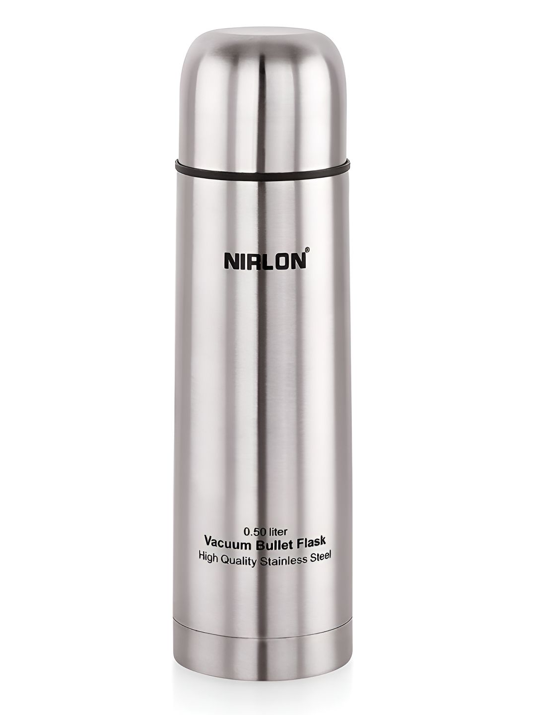 NIRLON Silver-Toned Stainless Steel Solid Water Bottle 500 ml-picture-23