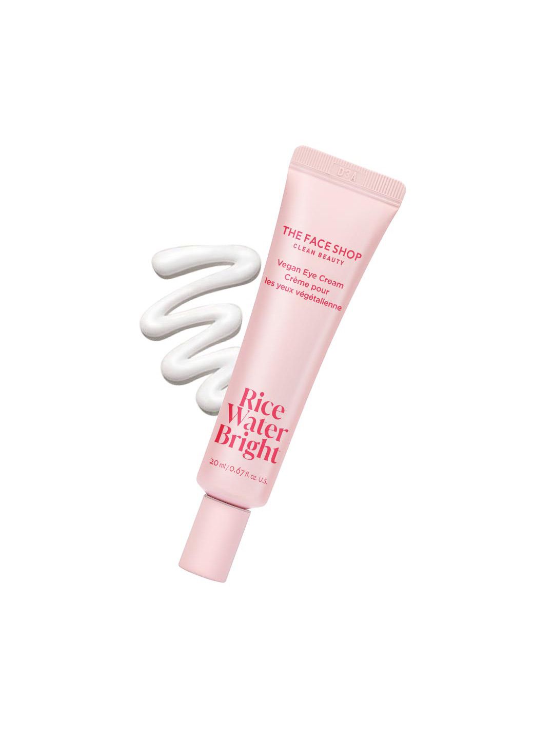 The Face Shop Clean Beauty Rice Water Bright Vegan Eye Cream - 20ml-picture-58