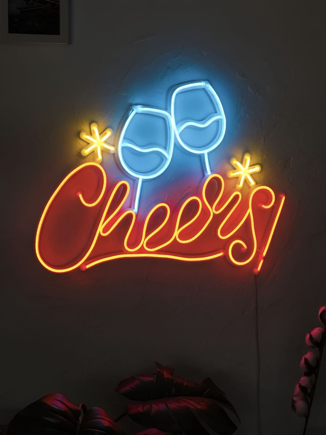 the party planet Red & Blue Led Neon Light-picture-52