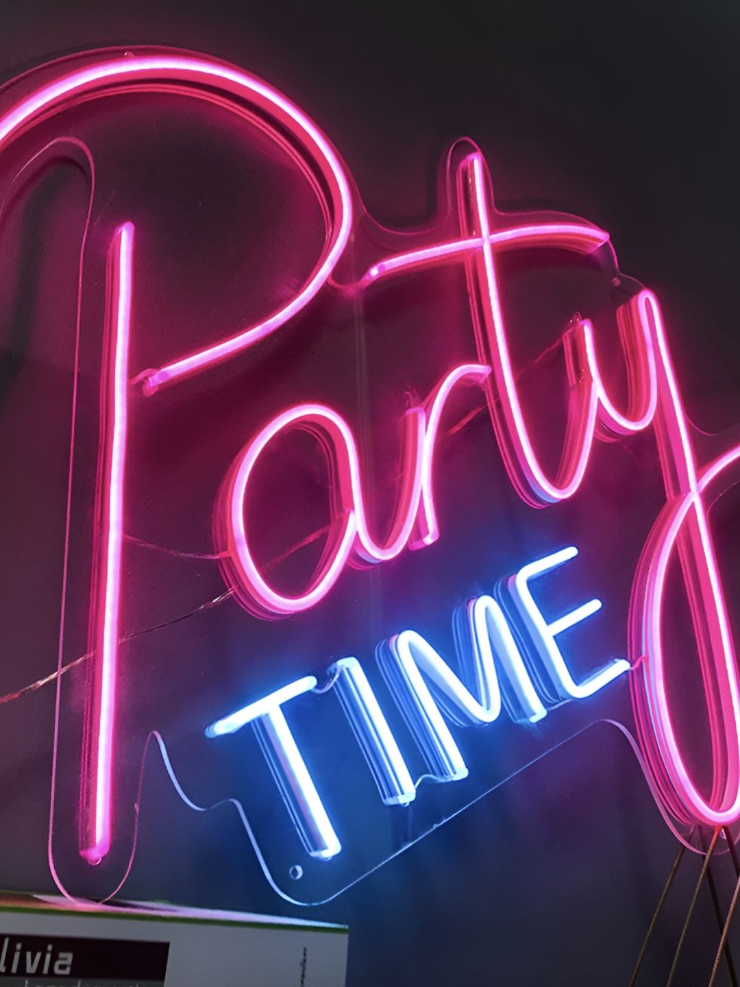 the party planet Blue & Pink Led Neon Light-picture-39