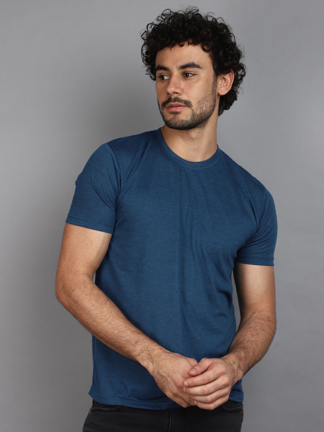 V-Mart Round Neck Short Sleeves T-shirt-picture-11